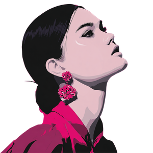 Pop Art Woman V24 Vinyl Car Decal Sticker – Waterproof & UV-Resistant 3.4133333333333336"