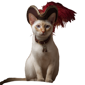 Pirate Siamese Cat V15 Vinyl Car Decal Sticker – Waterproof & UV-Resistant 3.4133333333333336" Pirate Siamese Cat V15 Vinyl Car Decal Sticker – Waterproof & UV-Resistant 3.4133333333333336"