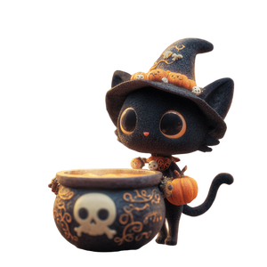 Witchy Brewing Cat Vinyl Car Decal Sticker – Waterproof & UV-Resistant 6.826666666666667" Witchy Brewing Cat Vinyl Car Decal Sticker – Waterproof & UV-Resistant 6.826666666666667"