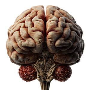 Human Brain Render V2 Vinyl Car Decal Sticker – Waterproof & UV-Resistant 6.826666666666667"