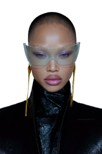 Surreal Fashion Portrait V43 Vinyl Car Decal Sticker – Waterproof & UV-Resistant 8.96"