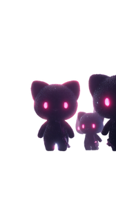 Neon Cat Rave Vinyl Car Decal Sticker – Waterproof & UV-Resistant 4.8533333333333335"