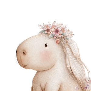 Capybara Fairy V2 Vinyl Car Decal Sticker – Waterproof & UV-Resistant 6.826666666666667"