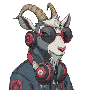 Goat V-Tuber Vinyl Car Decal Sticker – Waterproof & UV-Resistant 3.4133333333333336" Goat V-Tuber Vinyl Car Decal Sticker – Waterproof & UV-Resistant 3.4133333333333336"