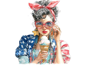Retro Anime Girl V37 Vinyl Car Decal Sticker – Waterproof & UV-Resistant 6.1866666666666665"