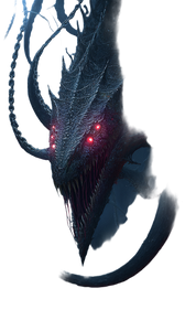 Abyssal Dragon Vinyl Car Decal Sticker – Waterproof & UV-Resistant 4.8533333333333335"