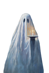 Cute Ghost Painting V5 Vinyl Car Decal Sticker – Waterproof & UV-Resistant 4.4