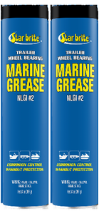 2x Star Brite Wheel Bearing Grease | Protects From Salt Water & Air | NLGI 2 | 14 Ounce