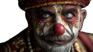 Politician Clown V3 Vinyl Car Decal Sticker – Waterproof & UV-Resistant 2.72"