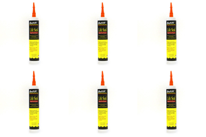 6x Life Industries BoatLife Caulk Sealant | Seal Decks, Hulls & More | Fast-Curing Black Silicone & Polyurethane | Mildew Resistant | 10.5oz Cartridge