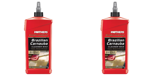 2x Mothers California Gold Car Wax | Liquid Carnauba for Paint Preservation