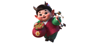 Chubby Goblin Boy V2 Vinyl Car Decal Sticker – Waterproof & UV-Resistant 5.12"
