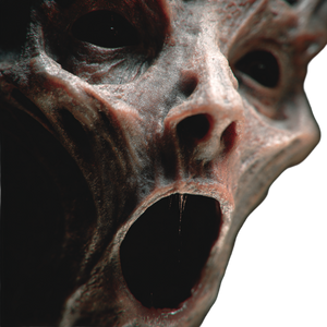 Monstrous Humanoid Head Vinyl Car Decal Sticker – Waterproof & UV-Resistant 6.826666666666667"
