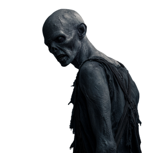 Scary Undead Ghoul Vinyl Car Decal Sticker – Waterproof & UV-Resistant 3.4133333333333336"