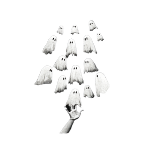 Ghostly Fingers Vinyl Car Decal Sticker – Waterproof & UV-Resistant 3.4133333333333336" Ghostly Fingers Vinyl Car Decal Sticker – Waterproof & UV-Resistant 3.4133333333333336"