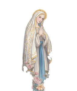 Our Lady Of Asteria Vinyl Car Decal Sticker – Waterproof & UV-Resistant 3.946666666666666