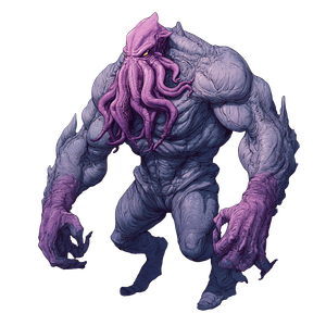 Giant Mind Flayer Vinyl Car Decal Sticker – Waterproof & UV-Resistant 3.4133333333333336"