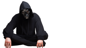 Evil Masked Man V3 Vinyl Car Decal Sticker – Waterproof & UV-Resistant 5.4