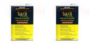 2x Revitalize Your Boat's Teak | 32oz Boat Teak Sealer | Easy Protection & Restoration