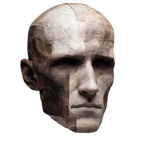 Man'S Head V3 Vinyl Car Decal Sticker – Waterproof & UV-Resistant 3.4133333333333336"