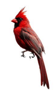 Cardinal On Branch V6 Vinyl Car Decal Sticker – Waterproof & UV-Resistant 9.49333333333333