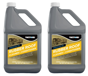 2x Ultimate Rubber Roof Cleaner | Deep Clean and Condition RV Roof | 1 Gallon Bottle | Safe Non-Petroleum Formula 2x Ultimate Rubber Roof Cleaner | Deep Clean and Condition RV Roof | 1 Gallon Bottle | Safe Non-Petroleum Formula