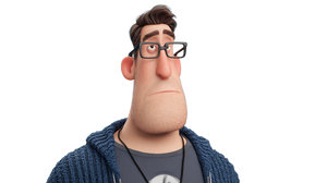 Pixar Tech Character Vinyl Car Decal Sticker – Waterproof & UV-Resistant 2.72"