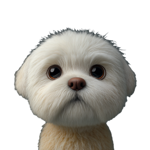 3D Maltese Dog Vinyl Car Decal Sticker – Waterproof & UV-Resistant 3.4133333333333336"