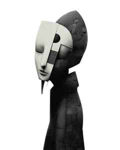 Abstract Human Figure V4 Vinyl Car Decal Sticker – Waterproof & UV-Resistant 8.0"
