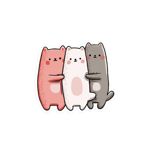 Cute Cartoon Cats V20 Vinyl Car Decal Sticker – Waterproof & UV-Resistant 3.4133333333333336" Cute Cartoon Cats V20 Vinyl Car Decal Sticker – Waterproof & UV-Resistant 3.4133333333333336"