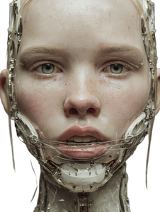 Cyborg Girl Portrait V2 Vinyl Car Decal Sticker – Waterproof & UV-Resistant 8.213333333333333" Cyborg Girl Portrait V2 Vinyl Car Decal Sticker – Waterproof & UV-Resistant 8.213333333333333"