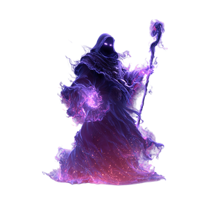 Fantasy Warlock Icon Vinyl Car Decal Sticker – Waterproof & UV-Resistant 3.4133333333333336"