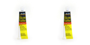 2x Marine-Grade Clear Silicone Caulk Sealant | Mildew Resistant | Non-Yellowing | Low-Odor | BoatLIFE