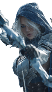 Frost Archer V2 Vinyl Car Decal Sticker – Waterproof & UV-Resistant 9.706666666666667"