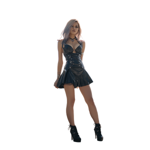 Latex Girl Heels Vinyl Car Decal Sticker – Waterproof & UV-Resistant 6.826666666666667"