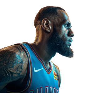 Lebron In Okc Vinyl Car Decal Sticker – Waterproof & UV-Resistant 3.4133333333333336"