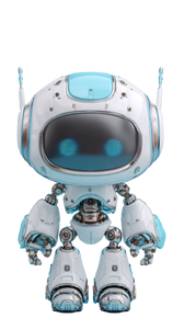 Cute Japanese Robot Vinyl Car Decal Sticker – Waterproof & UV-Resistant 9.706666666666667"