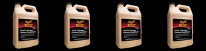 4x Meguiars Vinyl Protectant | UV Protection | Rich & Natural Sheen | 1 Gallon Jug