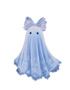 Cute Ghost Bow V2 Vinyl Car Decal Sticker – Waterproof & UV-Resistant 4.16"