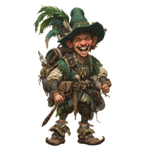 Halfling Rogue Thief V2 Vinyl Car Decal Sticker – Waterproof & UV-Resistant 3.4133333333333336"