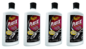 4x Meguiar's Plastic Cleaner | Restore Optical Clarity | Classic Series | 10 Oz Bottle