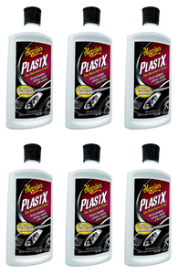 6x Meguiar's Plastic Cleaner | Restore Optical Clarity | Classic Series | 10 Oz Bottle