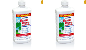 2x Biodegradable Holding Tank Drain Valve Lube | Restores Easy Operation | 24oz Bottle