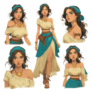 Wealthy Merchant'S Daughter Vinyl Car Decal Sticker – Waterproof & UV-Resistant 3.4133333333333336"
