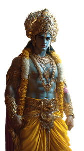Angry Lord Krishna Vinyl Car Decal Sticker – Waterproof & UV-Resistant 9.706666666666667"