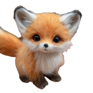 Cute Miniature Fox Vinyl Car Decal Sticker – Waterproof & UV-Resistant 6.826666666666667"