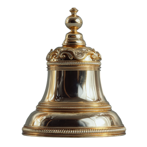 Gold Bell Vinyl Car Decal Sticker – Waterproof & UV-Resistant 3.4133333333333336" Gold Bell Vinyl Car Decal Sticker – Waterproof & UV-Resistant 3.4133333333333336"