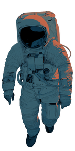 Spaceman Vinyl Car Decal Sticker – Waterproof & UV-Resistant 10.2 Spaceman Vinyl Car Decal Sticker – Waterproof & UV-Resistant 10.2