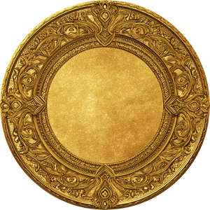 Fantasy Gold Coin V3 Vinyl Car Decal Sticker – Waterproof & UV-Resistant 3.4133333333333336"