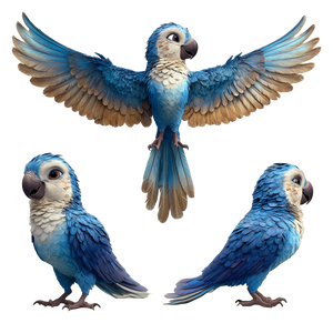 Colorful African Bird Vinyl Car Decal Sticker – Waterproof & UV-Resistant 3.4133333333333336"